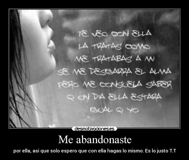 Me abandonaste - 