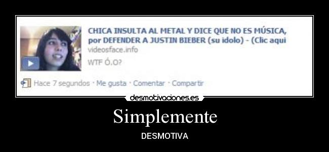 Simplemente - DESMOTIVA