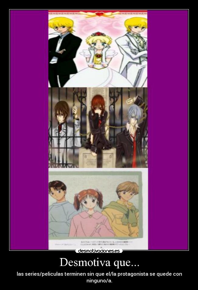 carteles ashita nadja del manana vampire knight familia crece marmalade boy kaname zero miki keith desmotivaciones