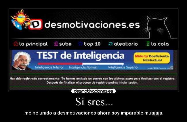 Si sres... -