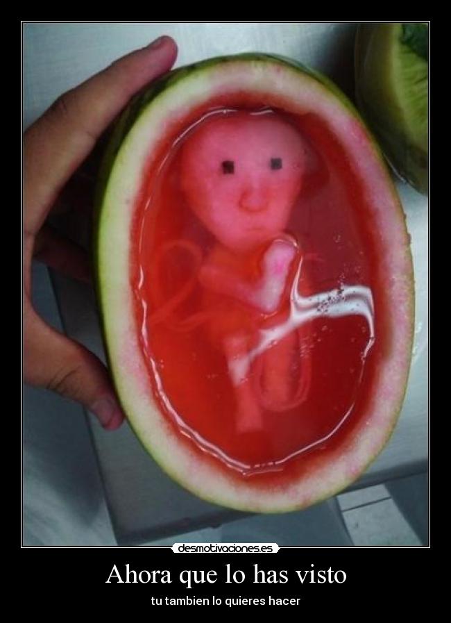 Ahora que lo has visto - 