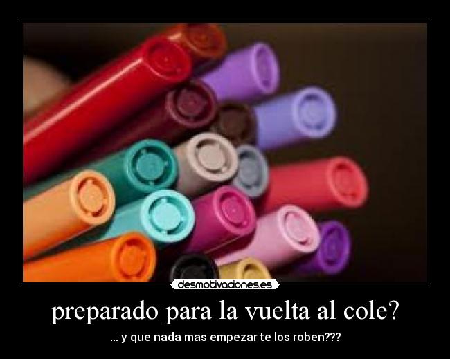 preparado para la vuelta al cole? -