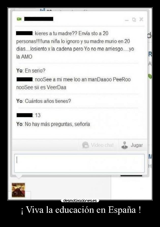 ¡ Viva la educación en España ! -