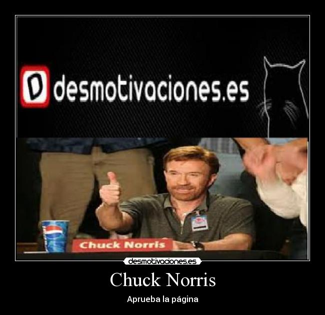 Chuck Norris - Aprueba la página