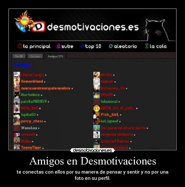 Amigos en Desmotivaciones -