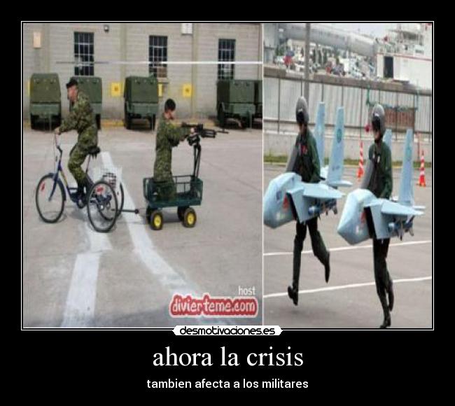 ahora la crisis -