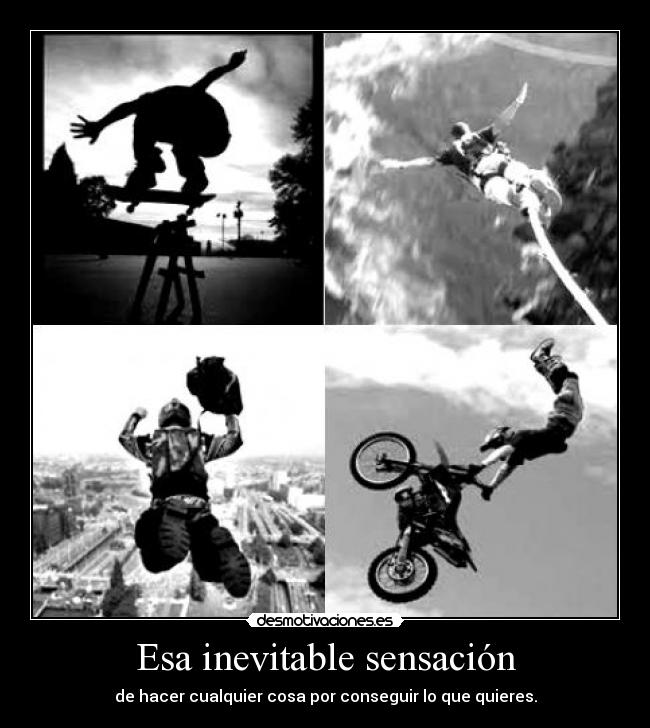 Esa inevitable sensación -