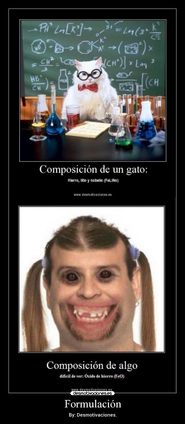 Formulación - By: Desmotivaciones.