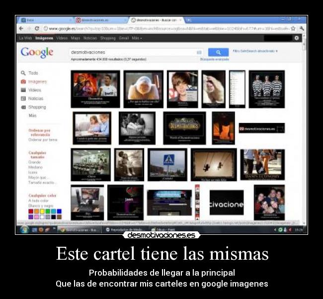 Este cartel tiene las mismas -