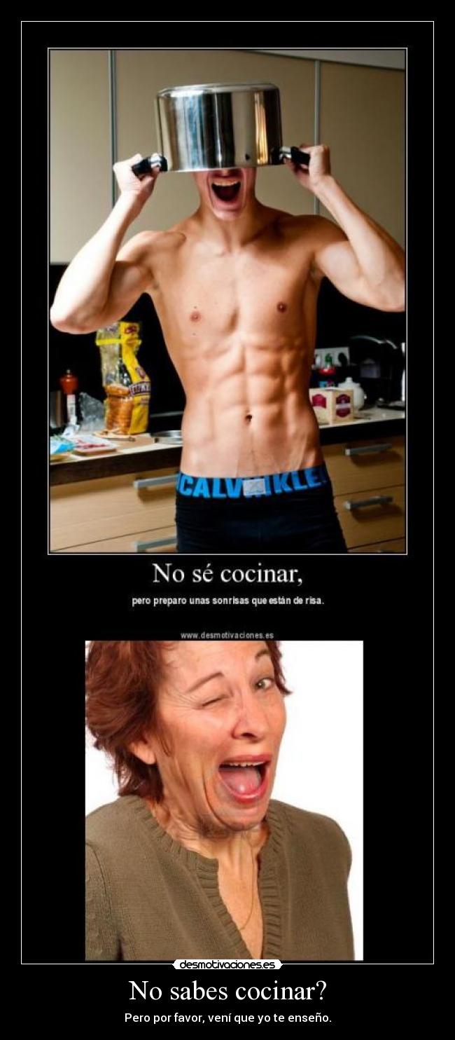 carteles cocina desmotivaciones