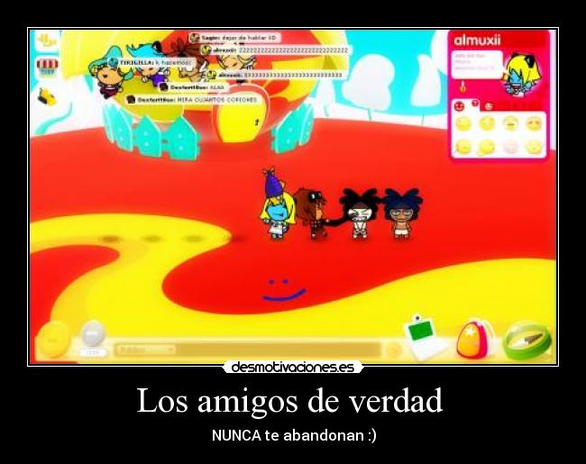 Los amigos de verdad -