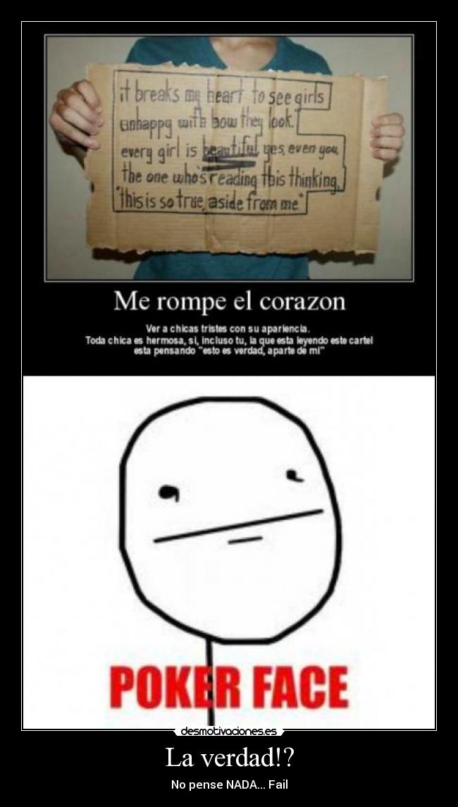 La verdad!? - 
