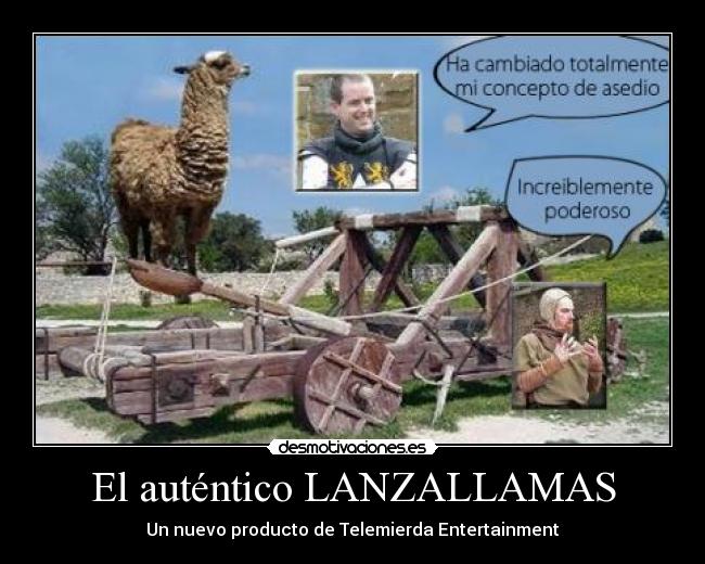 El auténtico LANZALLAMAS -