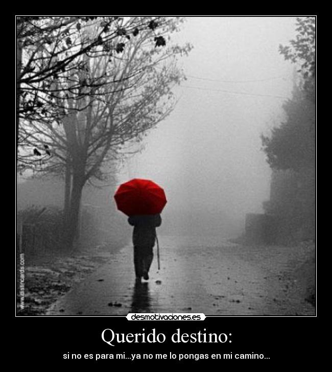 Querido destino: - 