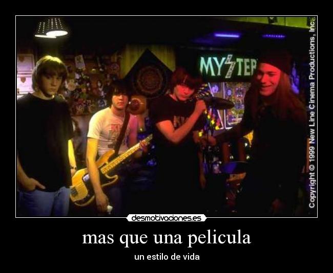 mas que una pelicula - un estilo de vida