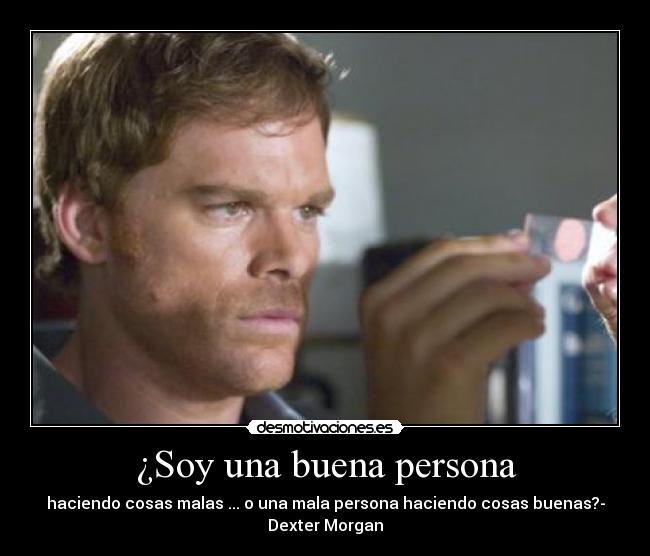 ¿Soy una buena persona - 