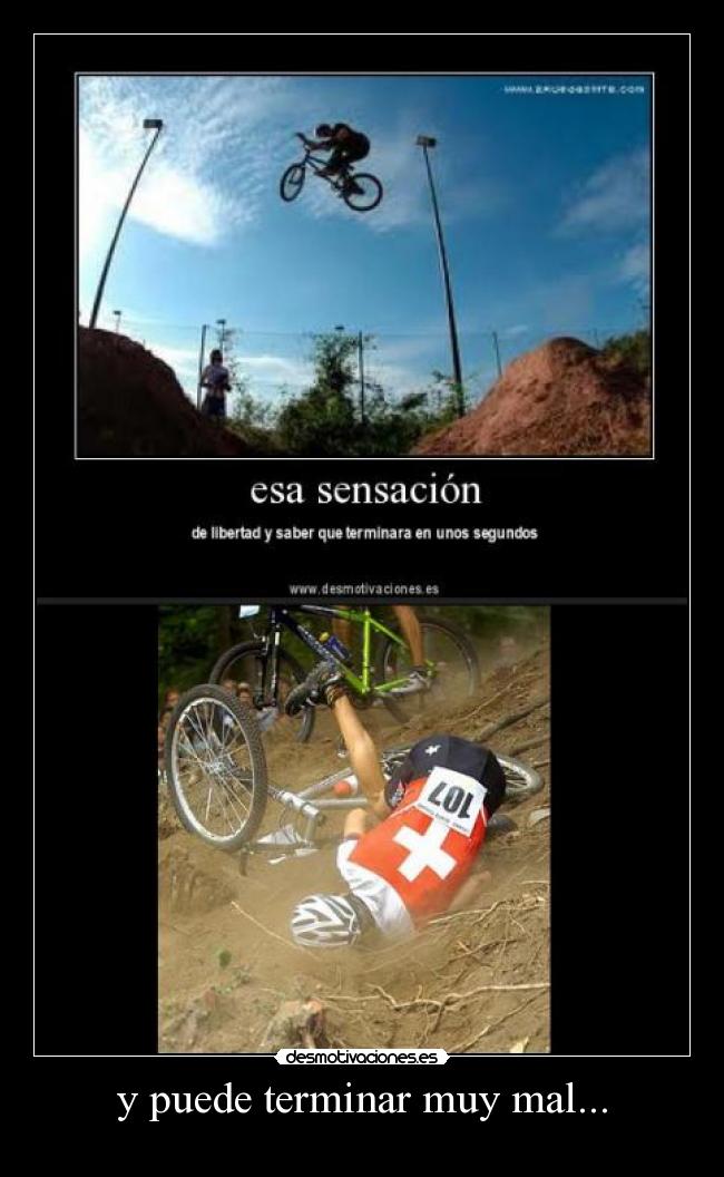 y puede terminar muy mal... -