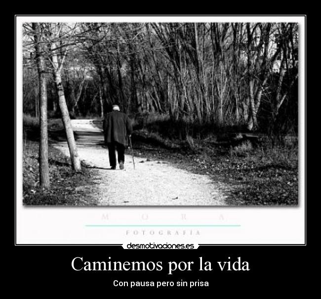 Caminemos por la vida - Con pausa pero sin prisa