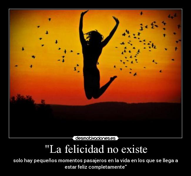 La felicidad no existe - 