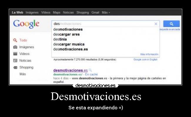 Desmotivaciones.es - Se esta expandiendo =)