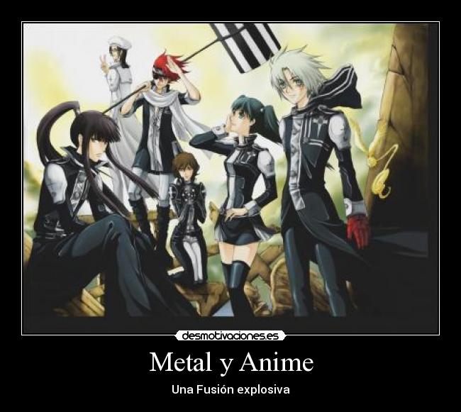 Metal y Anime - Una Fusión explosiva