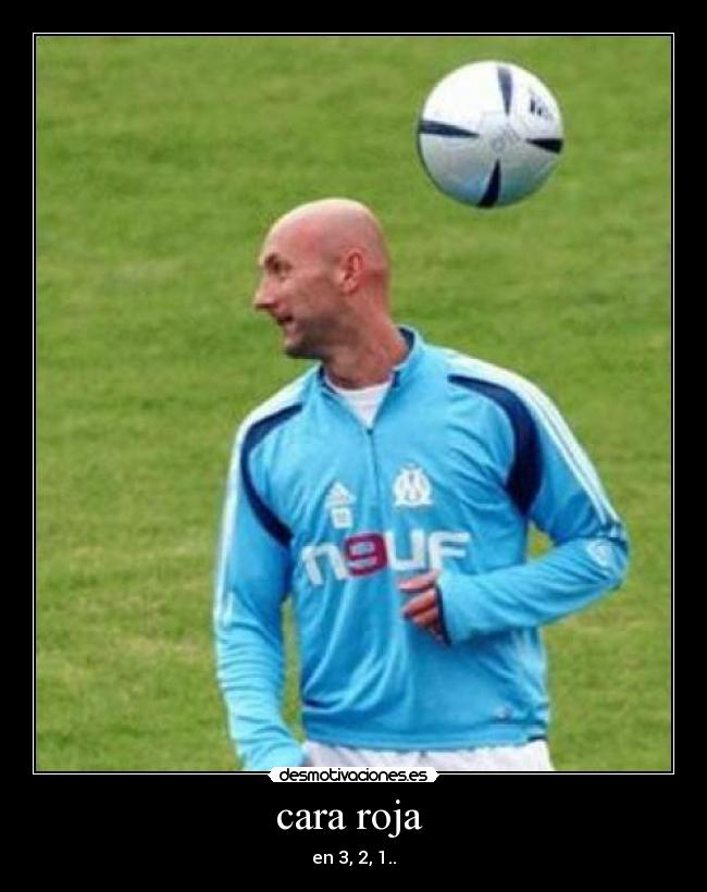 cara roja - en 3, 2, 1..