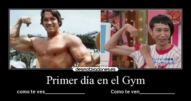 Primer día en el Gym - 