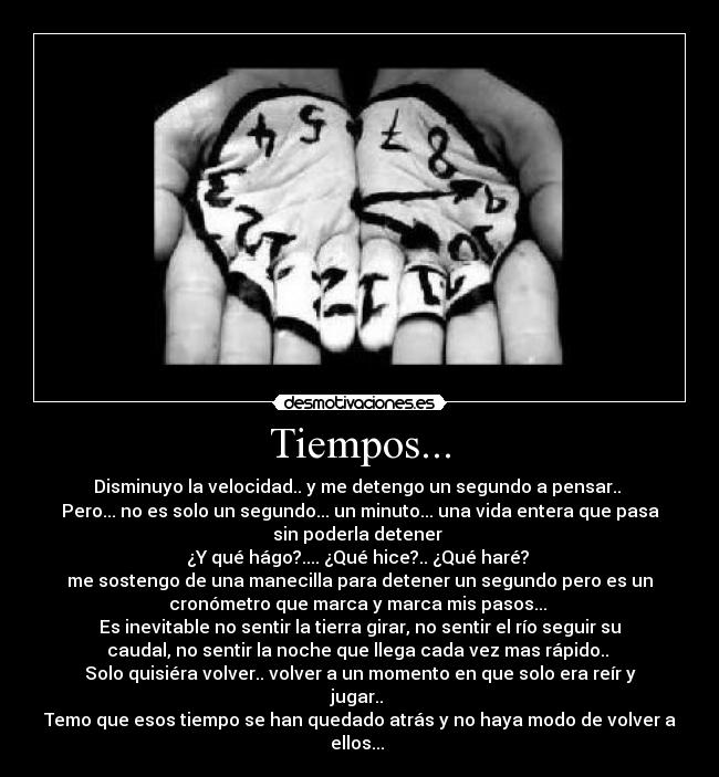 Tiempos... -