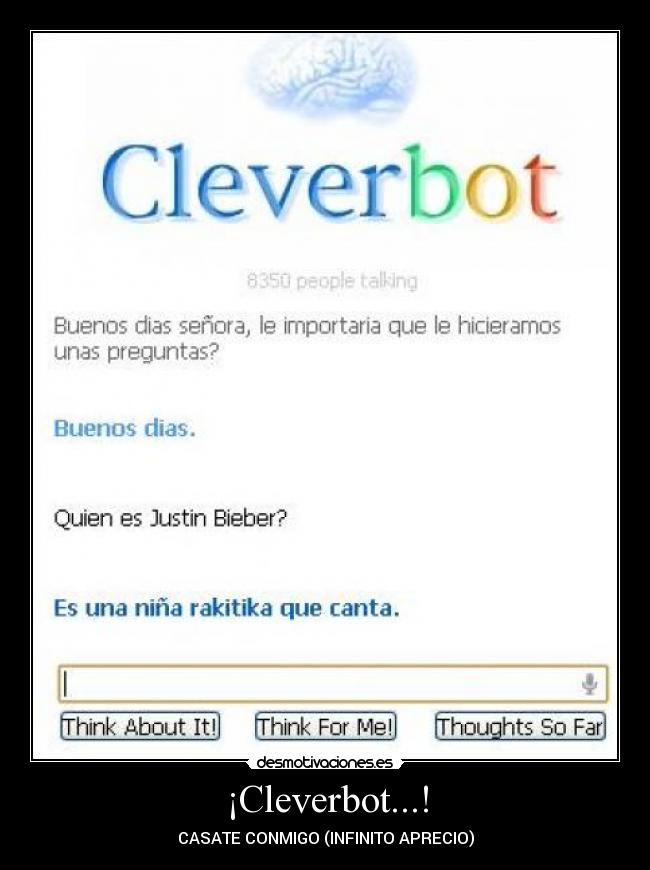 ¡Cleverbot...! - 