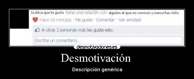 Desmotivación -