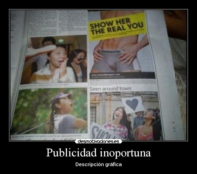 Publicidad inoportuna - 