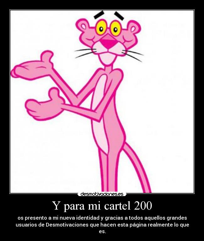 Y para mi cartel 200 -
