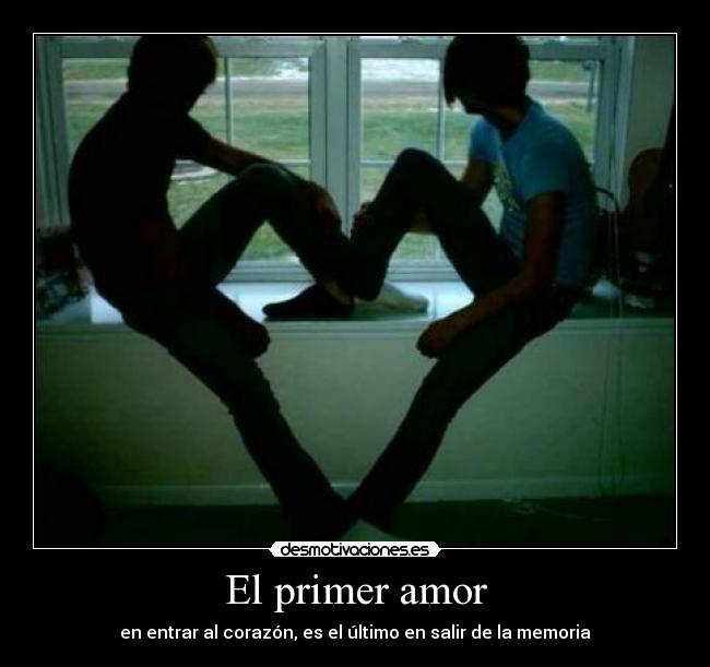 carteles amor primer amor desmotivaciones