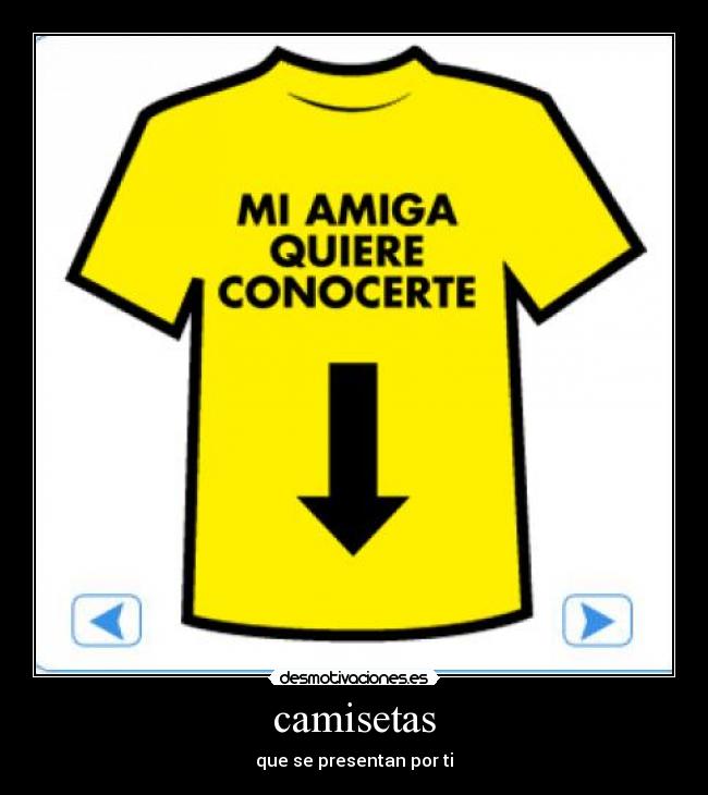 camisetas - 