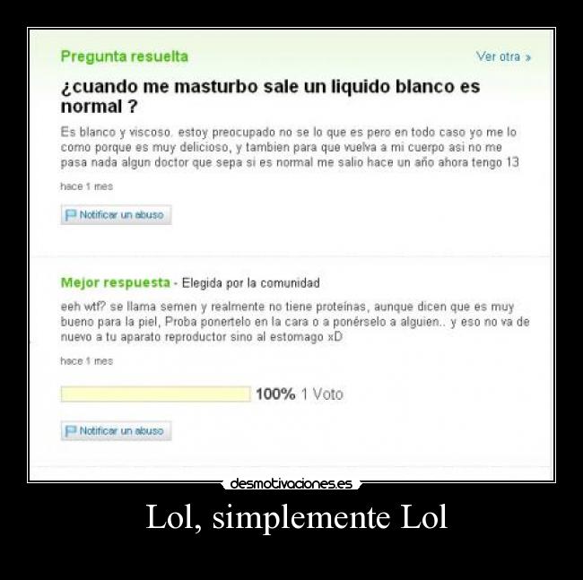 Lol, simplemente Lol -