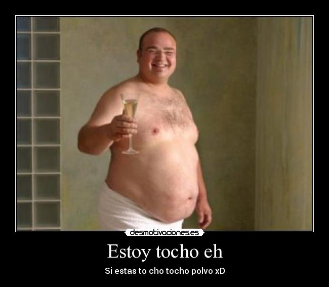 Estoy tocho eh - Si estas to cho tocho polvo xD