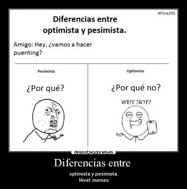 Diferencias entre  - 