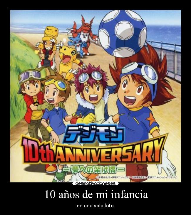 10 años de mi infancia - en una sola foto