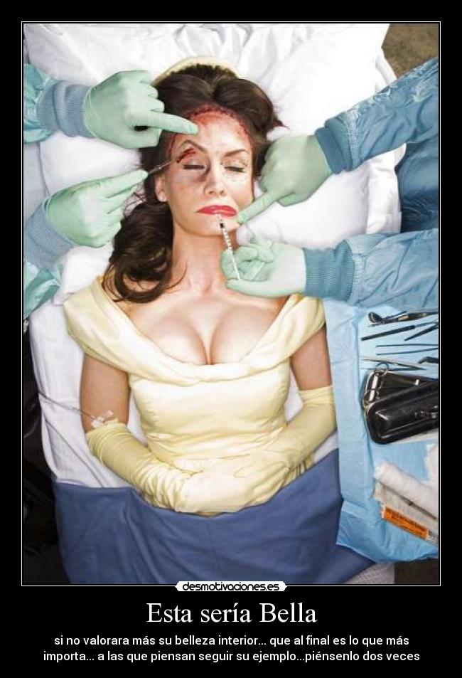 carteles bella desmotivaciones