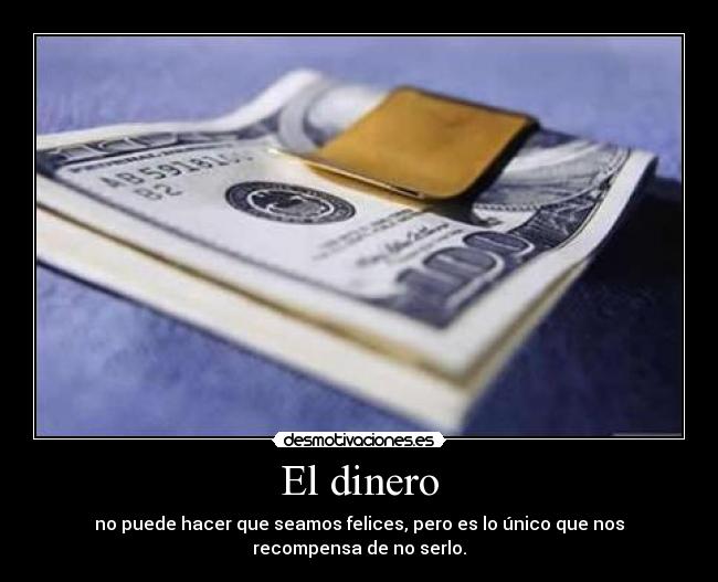 El dinero -