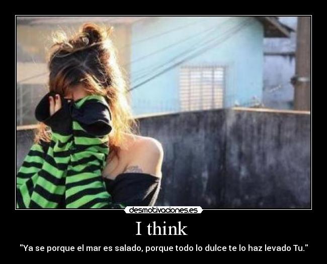 I think -