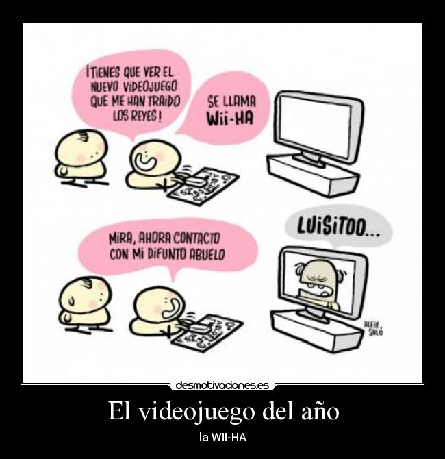 El videojuego del año - la WII-HA