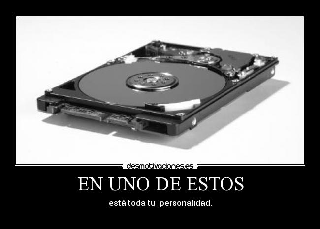 EN UNO DE ESTOS - está toda tu personalidad.