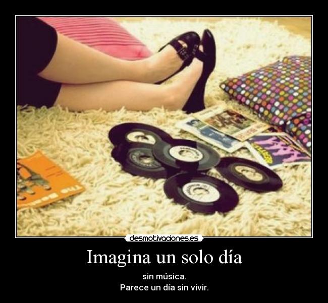 Imagina un solo día -
