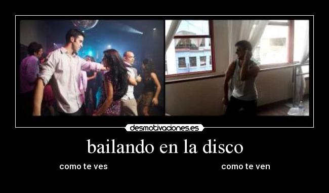 bailando en la disco - 
