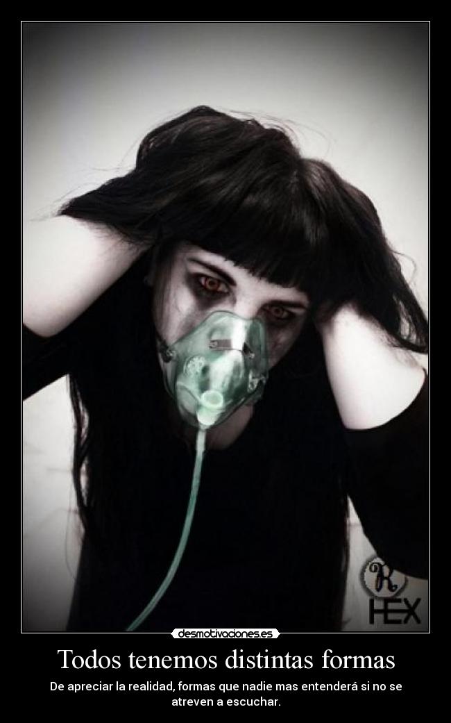 Todos tenemos distintas formas - 