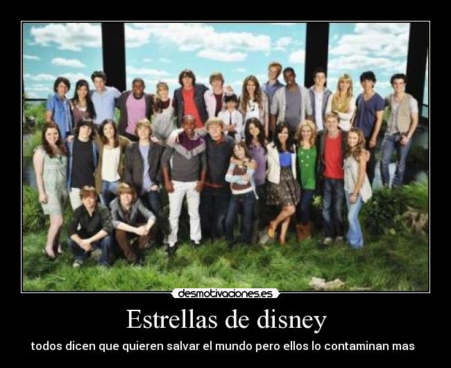 Estrellas de disney -