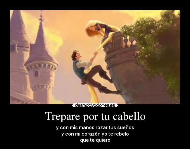Trepare por tu cabello -