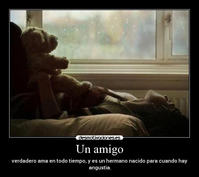 Un amigo -