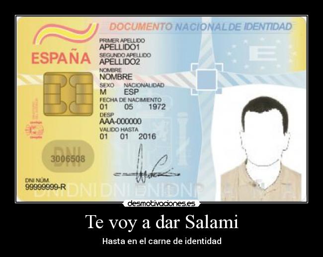 Te voy a dar Salami - 